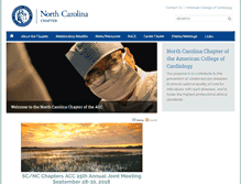Tablet Screenshot of nccacc.org